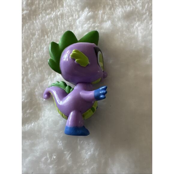 2015 My Little Pony Power Ponies Target Exclusive Spike as Humdrum 2" PVC Figure - Picture 4 of 4